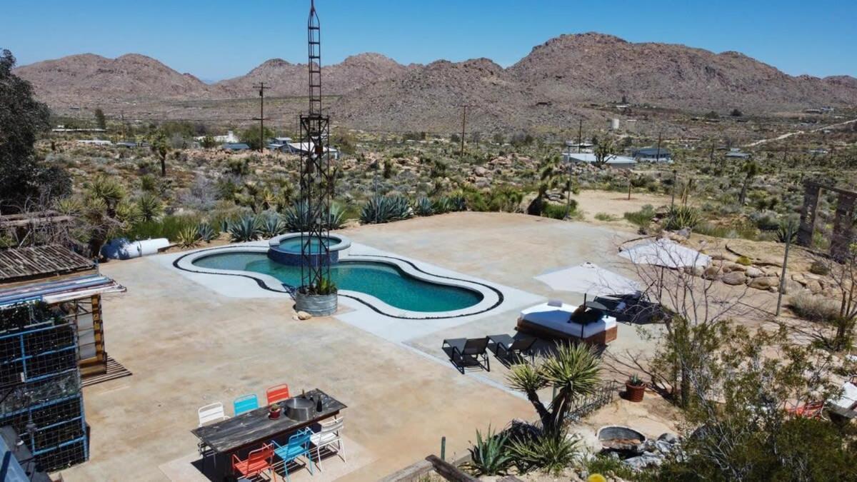 Renovated Lodge - Room 1 With Pool Access Joshua Tree Dış mekan fotoğraf